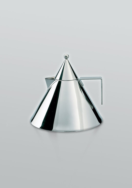 Alessi 90017 II conico Wasserkessel aus Edelstahl