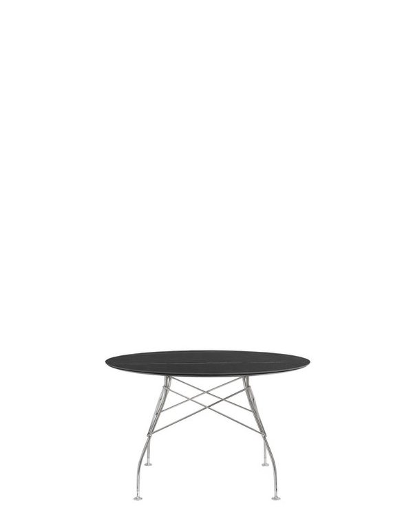 Kartell Glossy Marble Tisch, ∅ 118 cm x H 71 cm