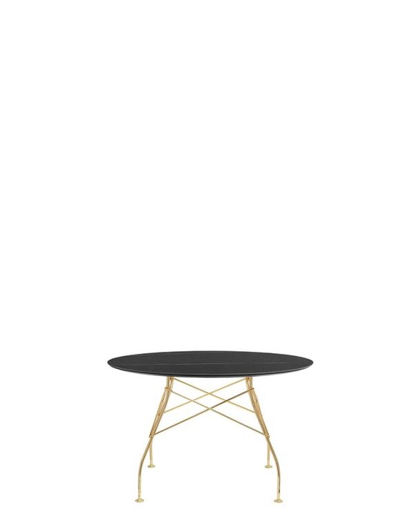 Kartell Glossy Marble Tisch, ∅ 118 cm x H 71 cm