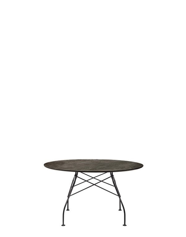 Kartell 4584 Glossy Marble Tisch, ∅ 128 cm x H 71 cm
