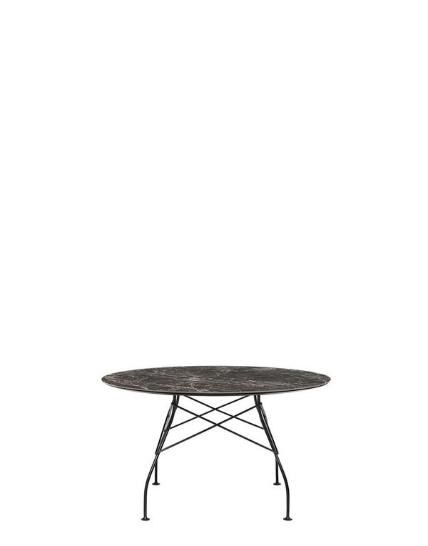Kartell Glossy Marble Tisch, ∅ 128 cm x H 71 cm