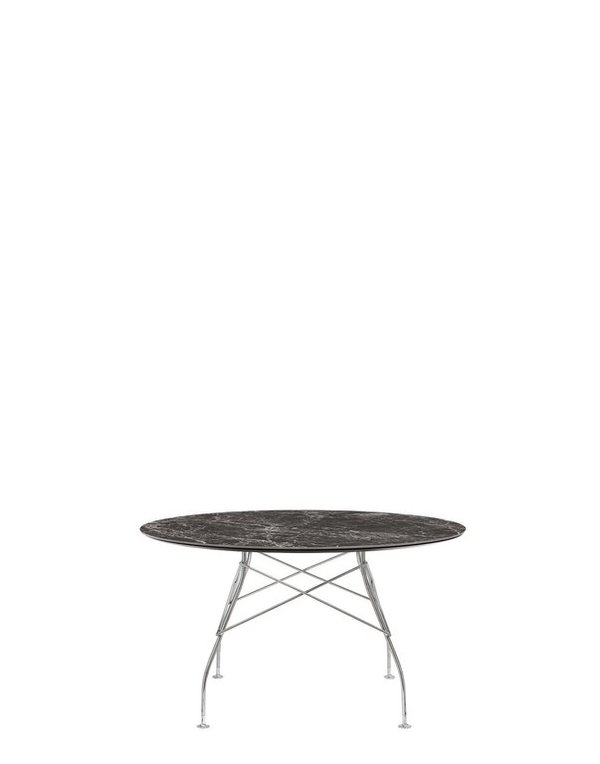 Kartell Glossy Marble Tisch, ∅ 128 cm x H 71 cm