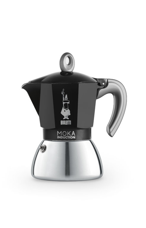Bialetti Espressokocher New Moka Induction schwarz