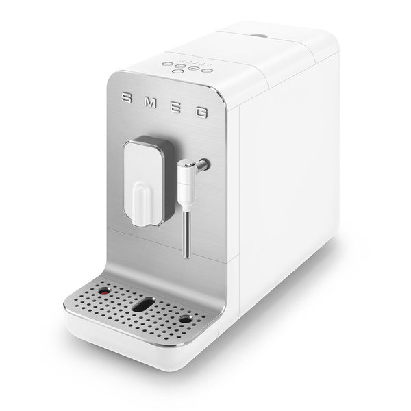 SMEG BCC02WHMEU Kaffeevollautomat mit Dampffunktion 50's Style